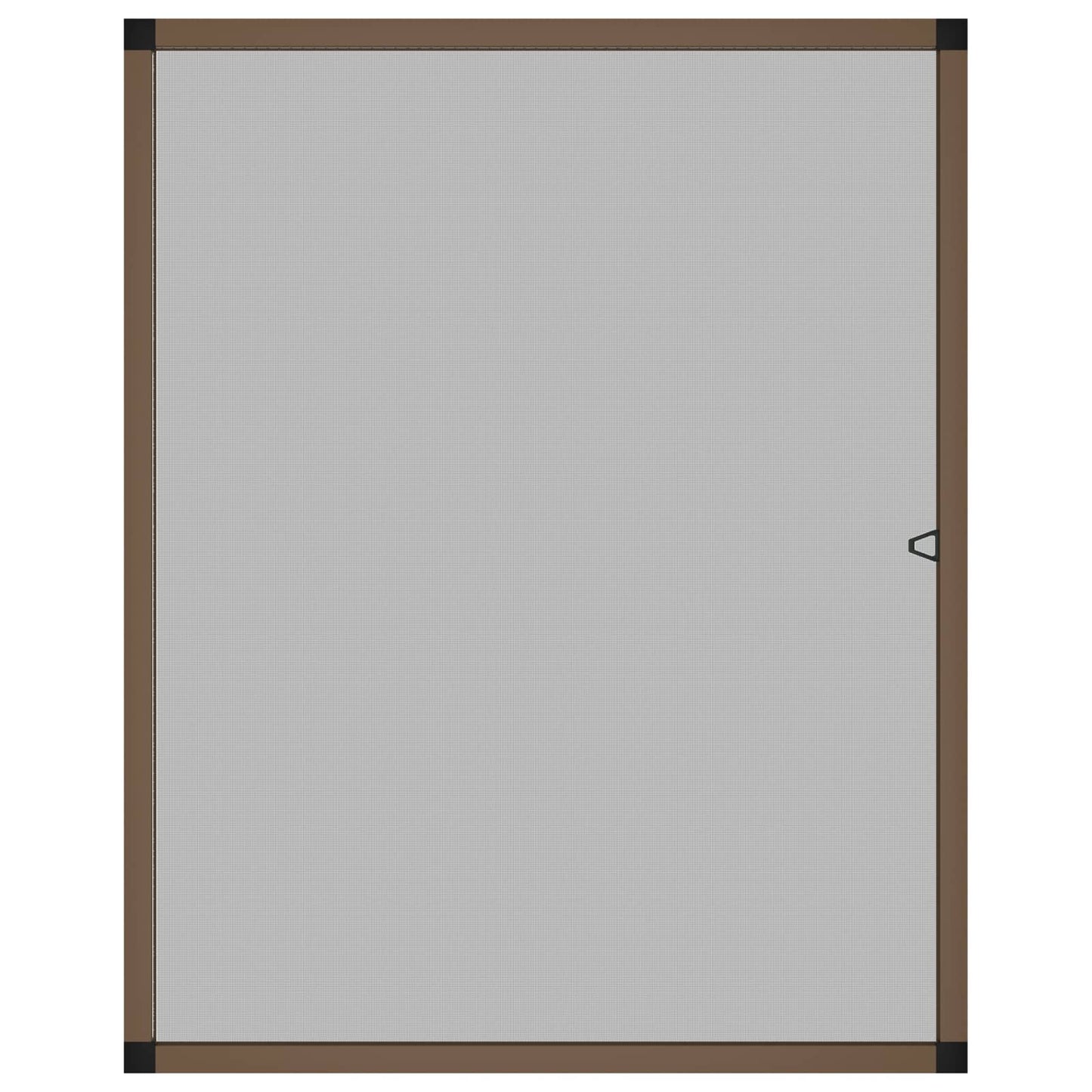 Insect Screen for Windows Brown 120 x 140 cm