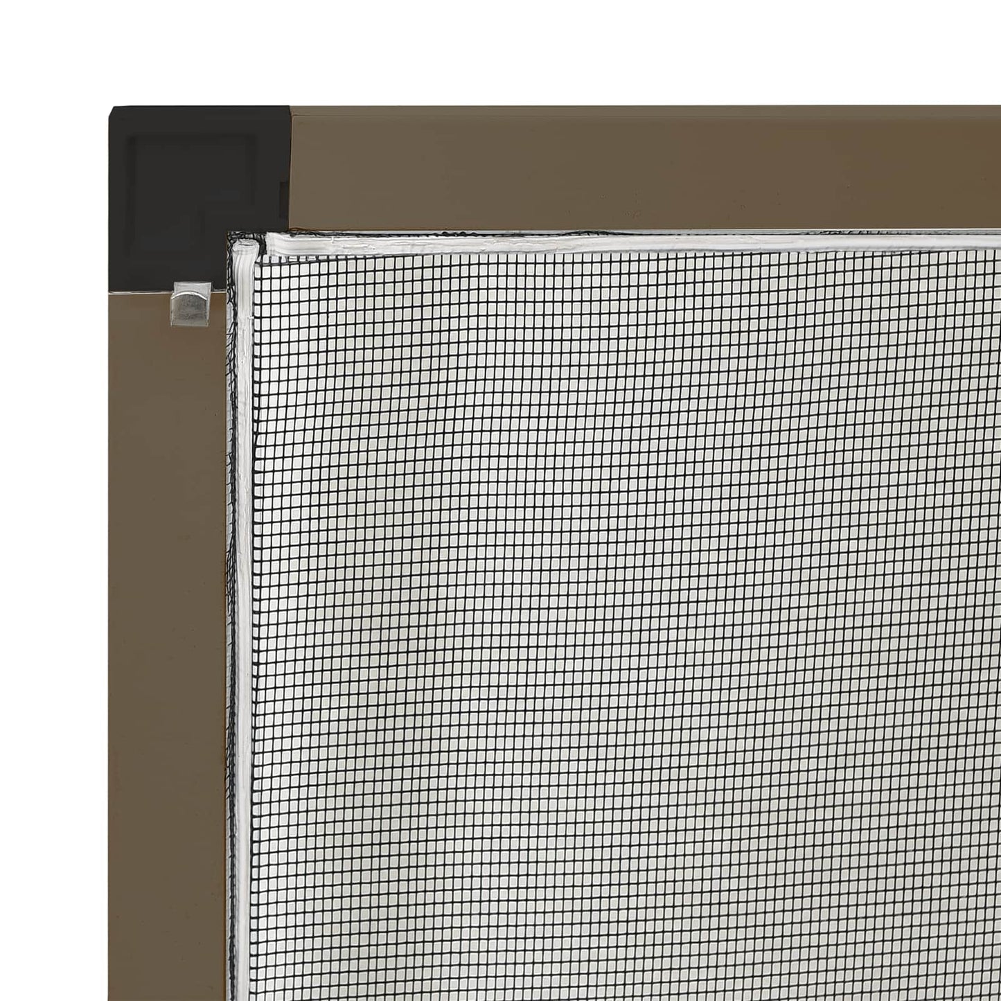 Insect Screen for Windows Brown 130 x 150 cm