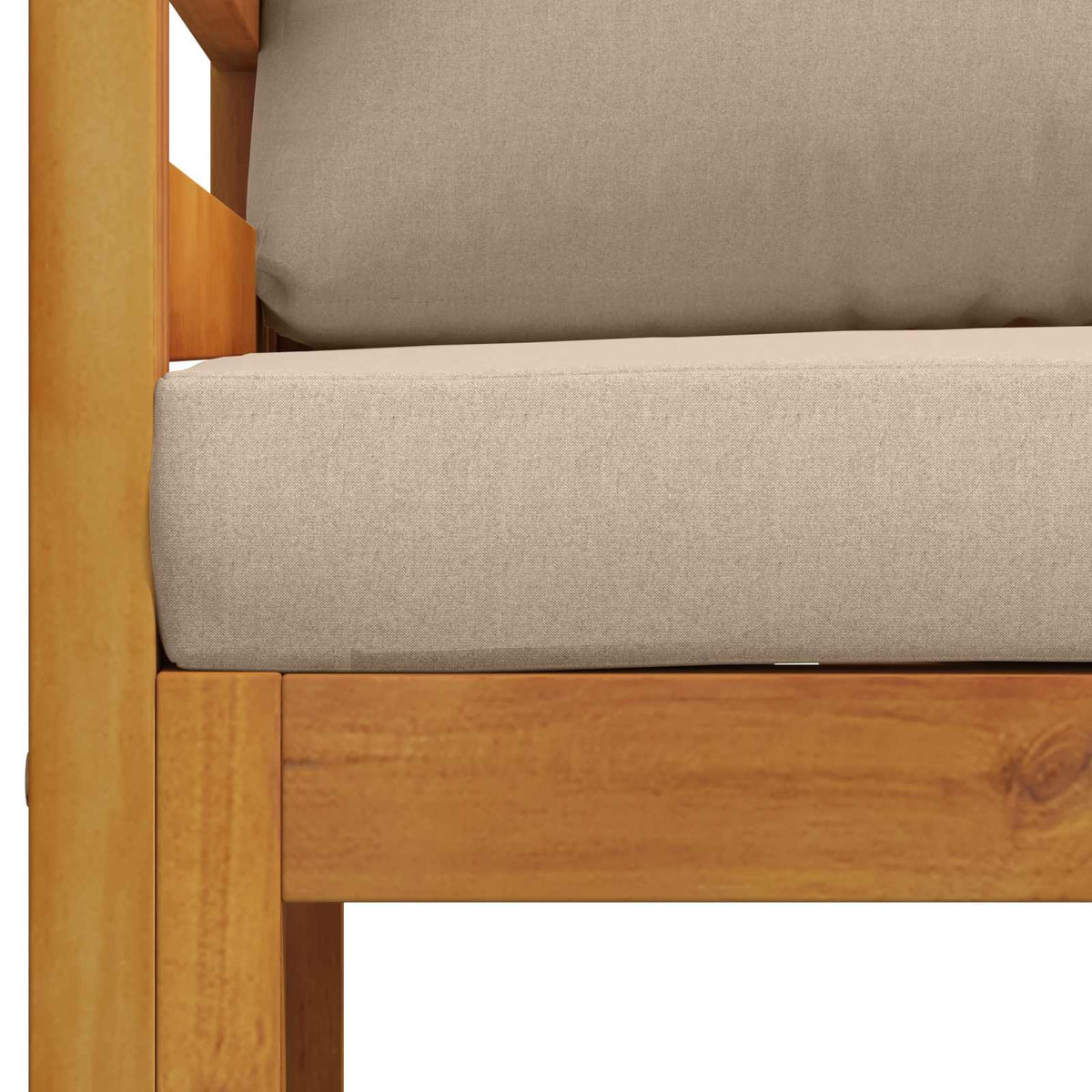 Sectional Corner Sofa with Cushions 2 pcs 2-Seater