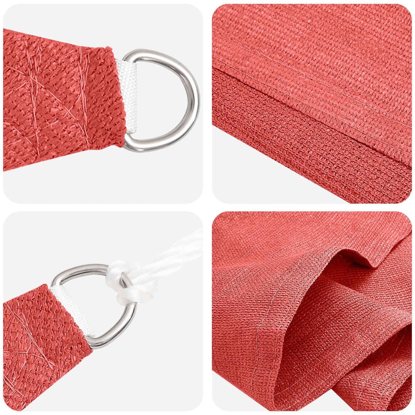Sunshade Sail Terracotta 2 x 6 m HDPE