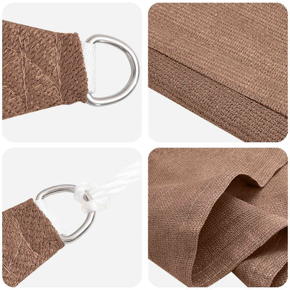 Sunshade Sail Taupe 2.5 x 6 m HDPE