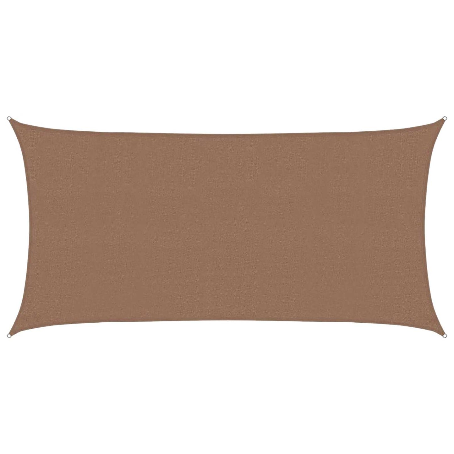 Sunshade Sail Taupe 2.5 x 6 m HDPE
