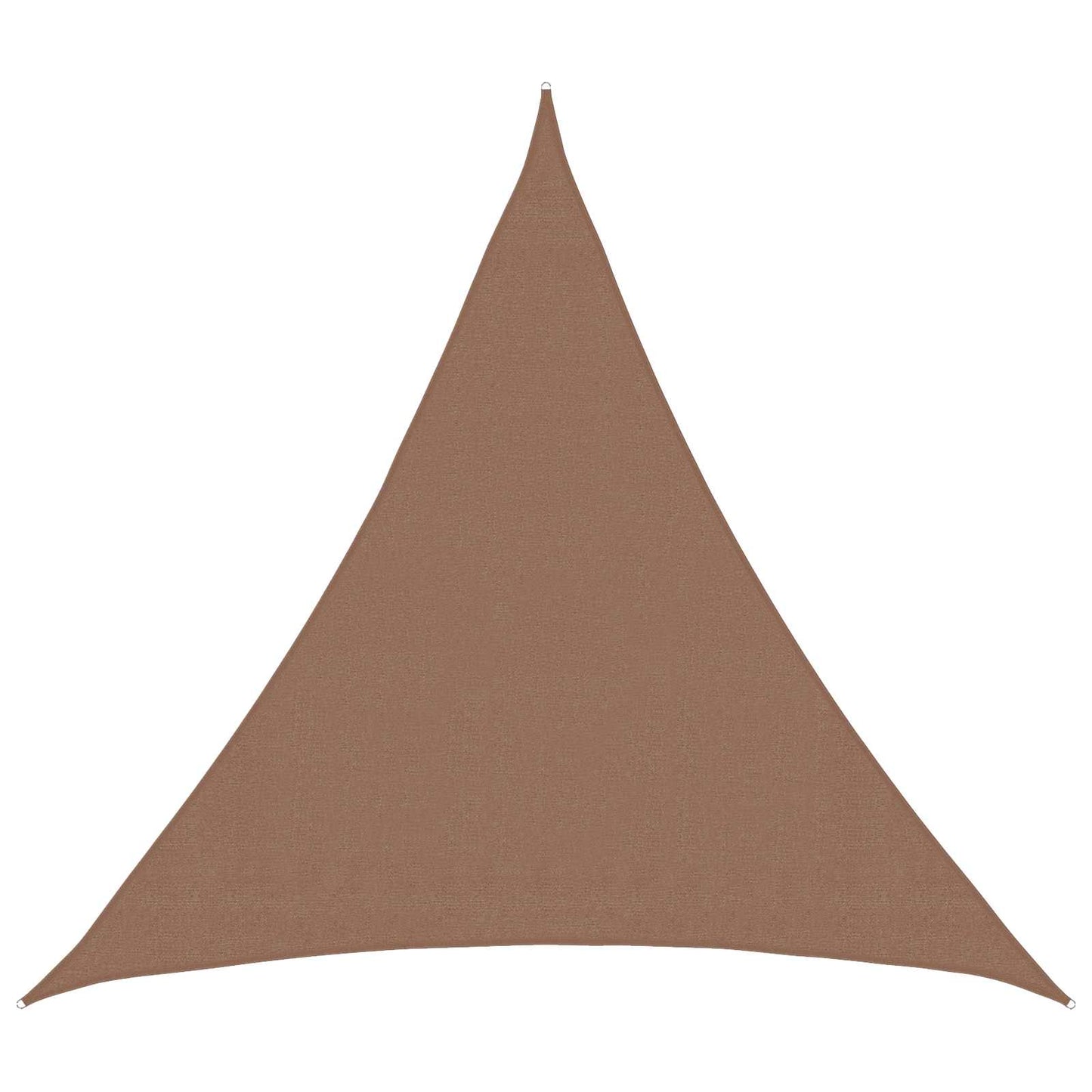Sunshade Sail Taupe 2 x 2 x 2 m HDPE