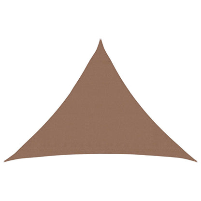 Sunshade Sail Taupe 7 x 5 x 5 m HDPE