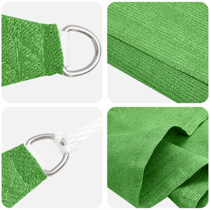 Sunshade Sail Light Green 2 x 6 m HDPE