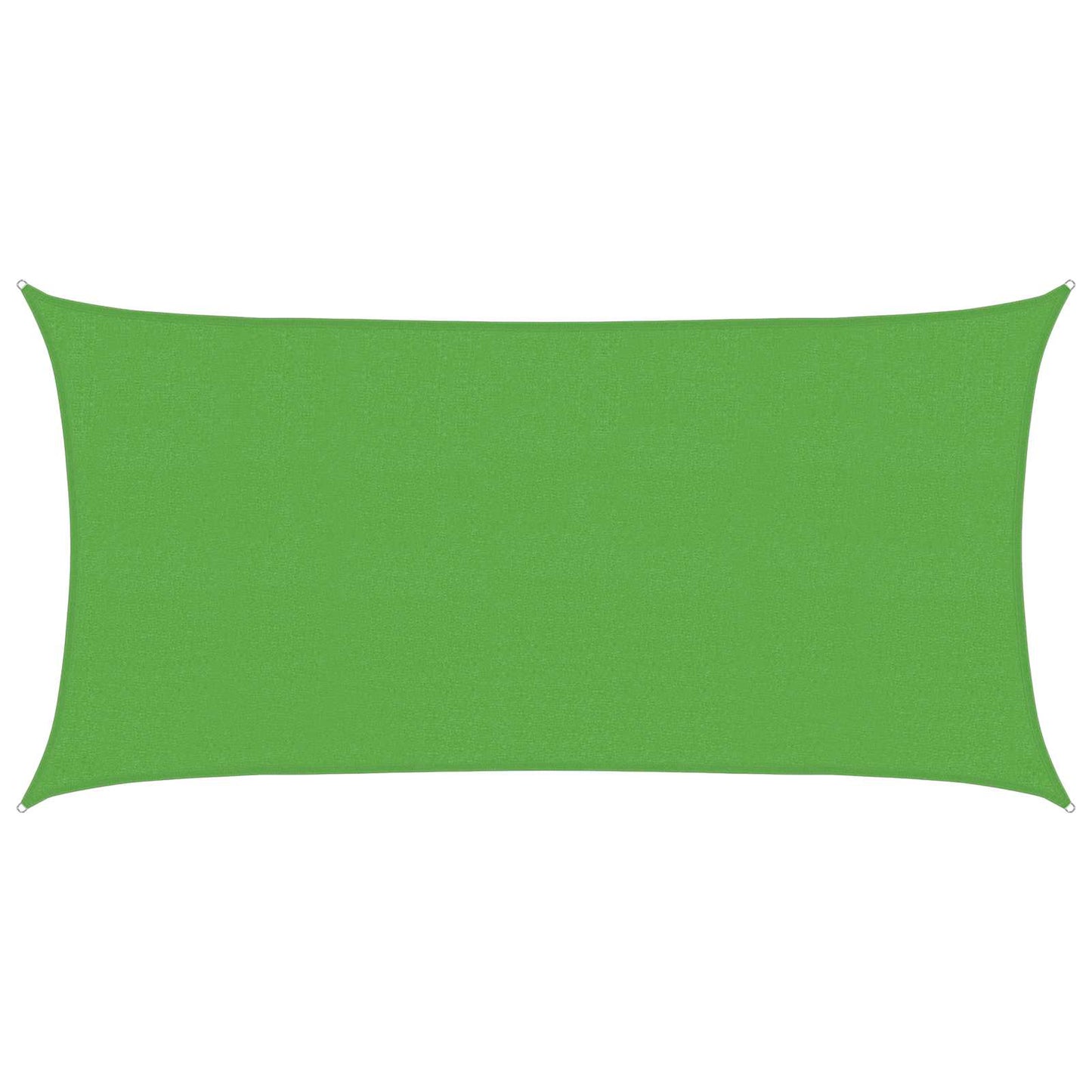 Sunshade Sail Light Green 2 x 6 m HDPE