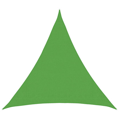 Sunshade Sail Light Green 2 x 2 x 2 m HDPE