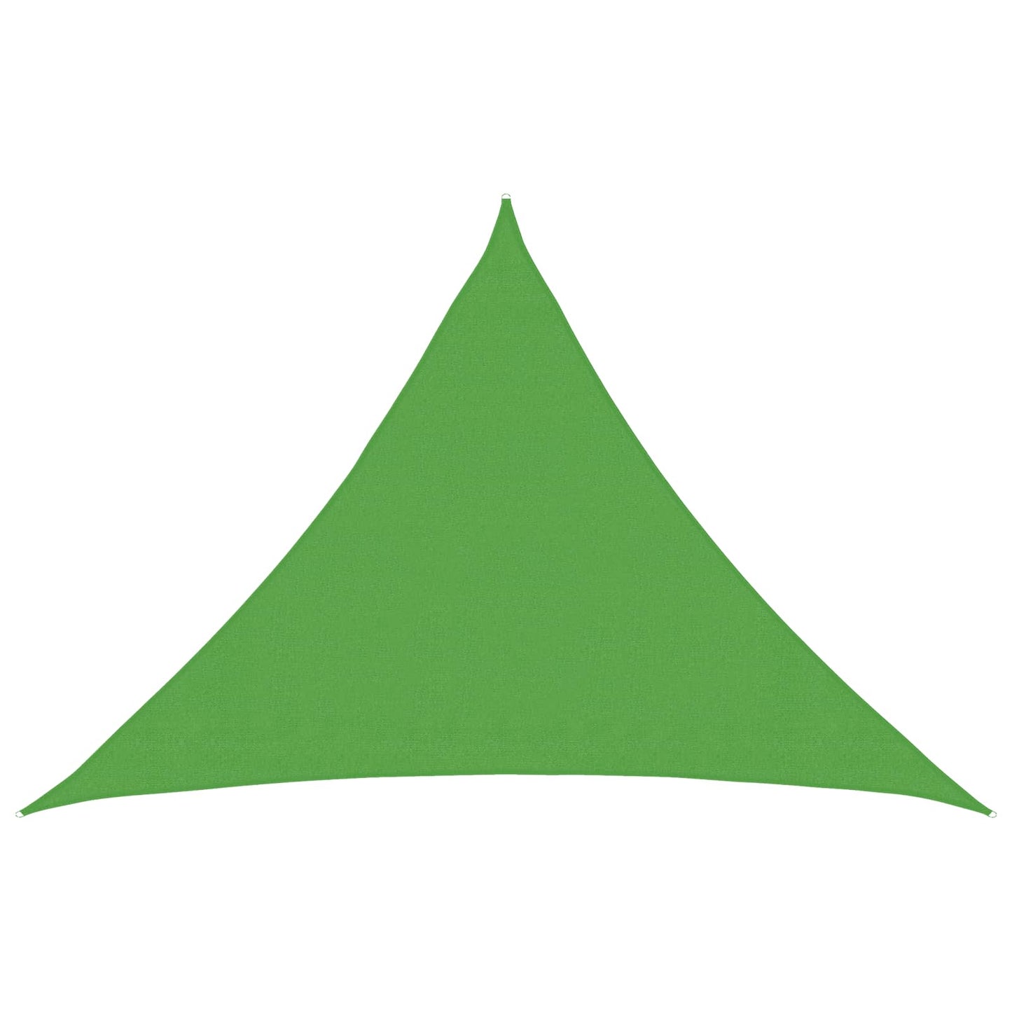 Sunshade Sail Light Green 7 x 5 x 5 m HDPE