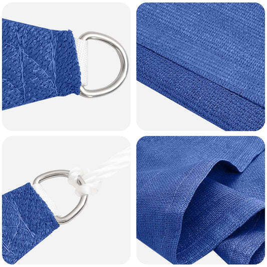 Sunshade Sail Blue 2.5 x 6 m HDPE