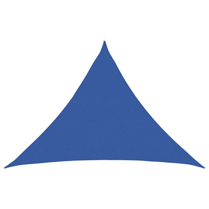 Sunshade Sail Blue 7 x 5 x 5 m HDPE