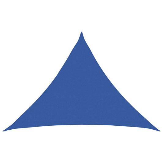 Sunshade Sail Blue 7 x 5 x 5 m HDPE