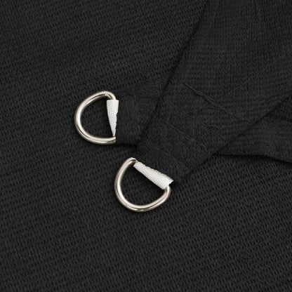 Sunshade Sail Black 2 x 6 m HDPE