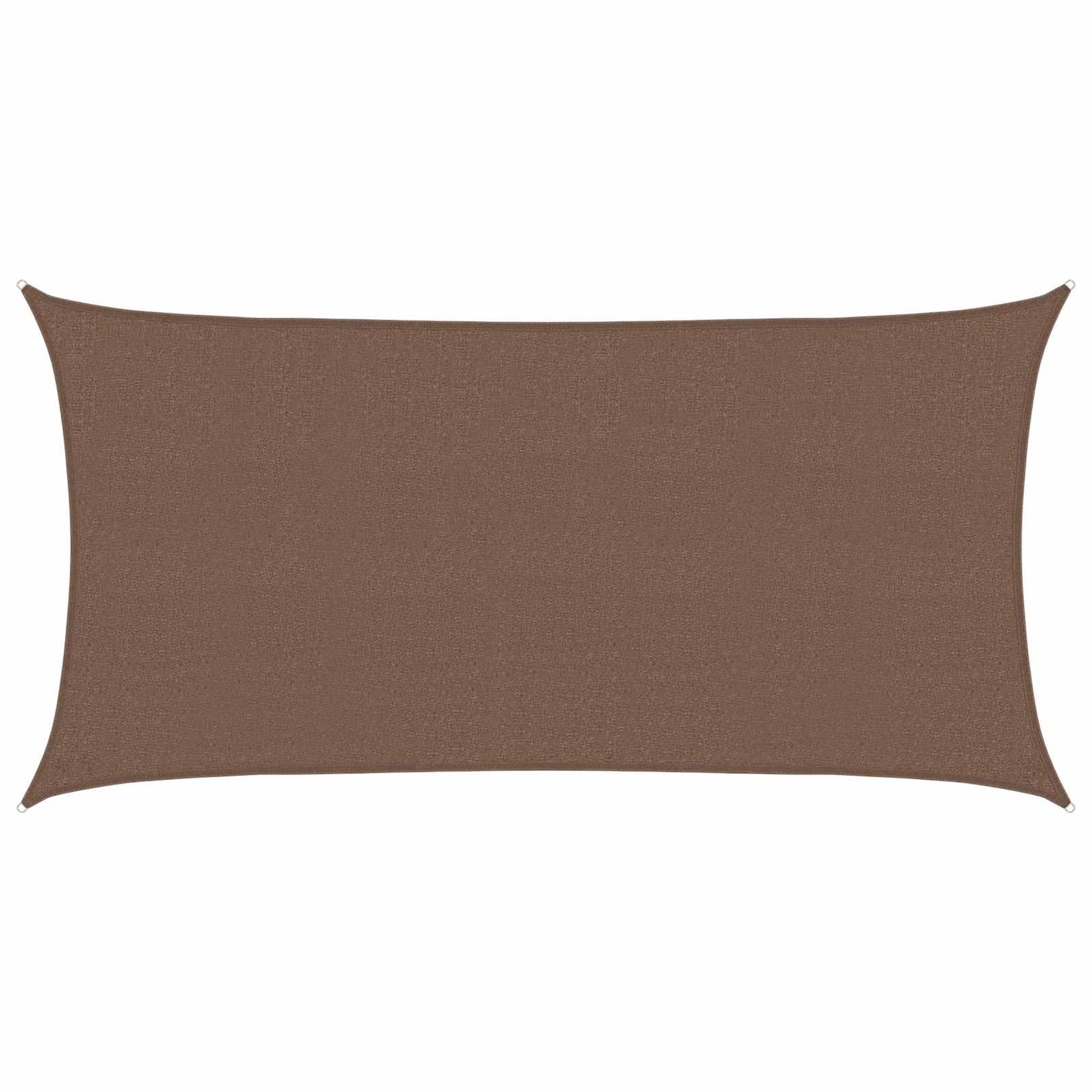 Sunshade Sail Brown 2 x 6 m HDPE