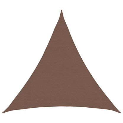 Sunshade Sail Brown 2 x 2 x 2 m HDPE