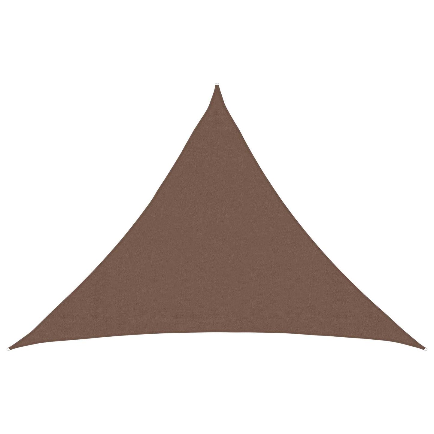 Sunshade Sail Brown 7 x 5 x 5 m HDPE