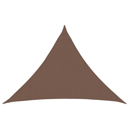 Sunshade Sail Brown 7 x 5 x 5 m HDPE