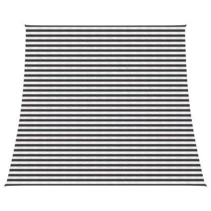 Sunshade Sail Anthracite and White 4 / 5 x 4 m HDPE