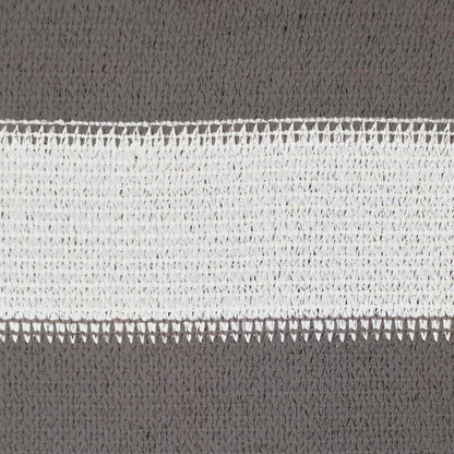 Sunshade Sail Light Grey and White 3 x 4 m HDPE