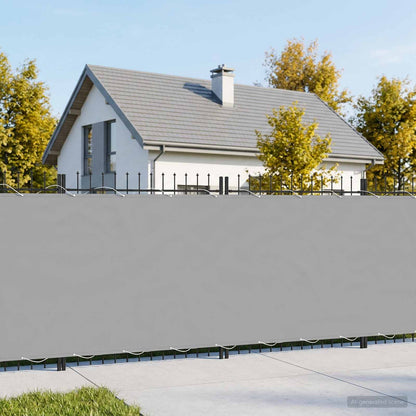 Balcony Privacy Screen 150 x 200 cm Fabric with PU Coated