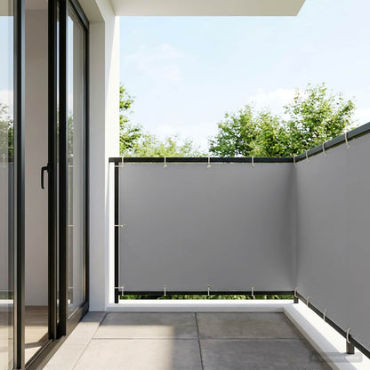 Balcony Privacy Screen 150 x 1000 cm Fabric with PU Coated