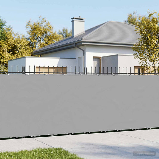 Balcony Privacy Screen 180 x 800 cm Fabric with PU Coated