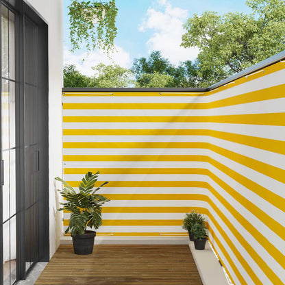 Balcony Privacy Screen 150 x 400 cm Fabric with PU Coated