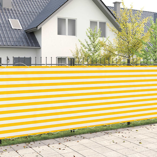 Balcony Privacy Screen 200 x 700 cm Fabric with PU Coated