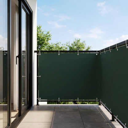 Balcony Privacy Screen 150 x 800 cm Fabric with PU Coated