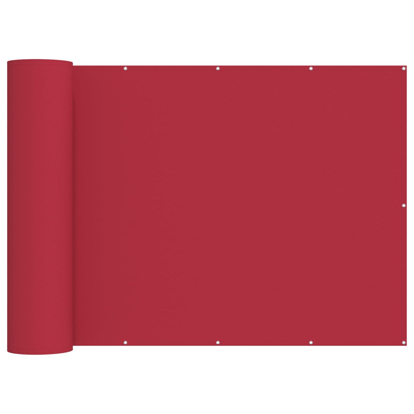Balcony Privacy Screen 150 x 300 cm Fabric with PU Coated Red