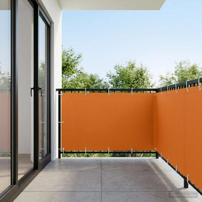 Balcony Privacy Screen 150 x 1000 cm Fabric with PU Coated