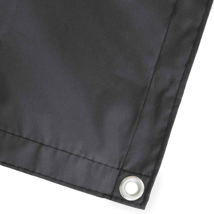 Balcony Privacy Screen 180 x 500 cm Fabric with PU Coated Black
