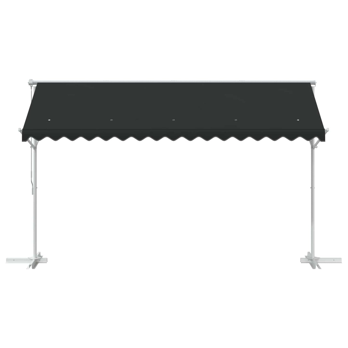Free Standing Awning 4 x 3 m Polyester Anthracite