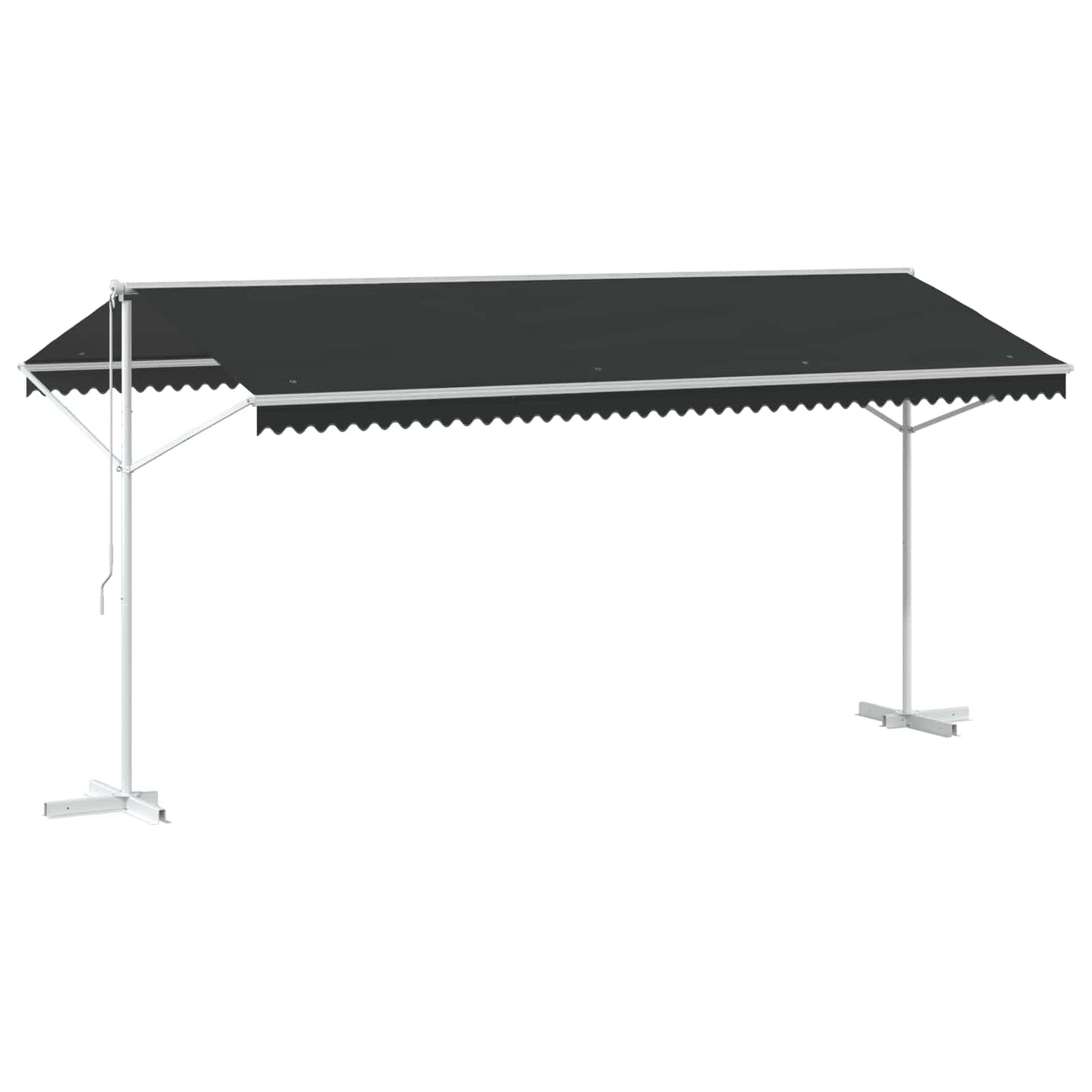 Free Standing Awning Anthracite 5 x 3 m Polyester