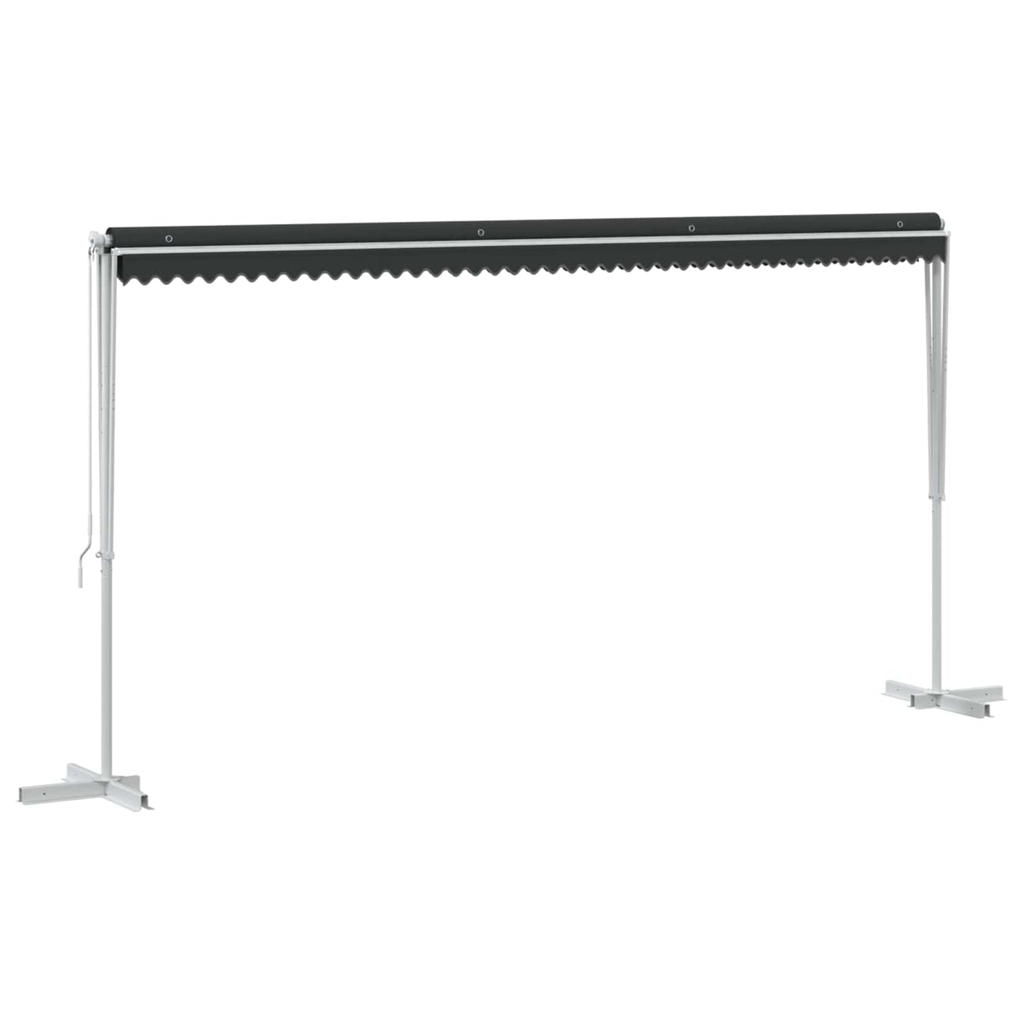 Free Standing Awning Anthracite 5 x 3 m Polyester