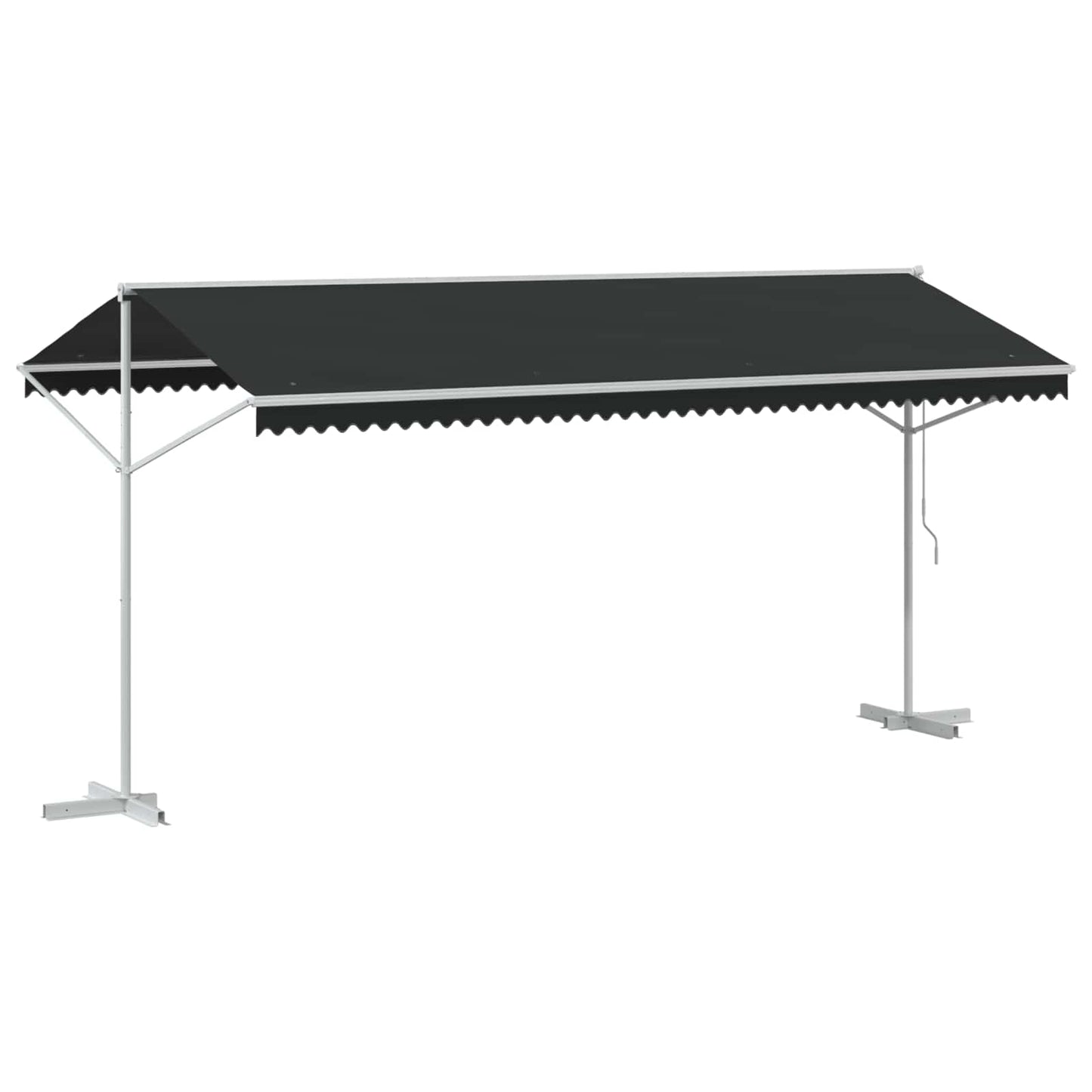 Free Standing Awning Anthracite 5 x 3 m Polyester
