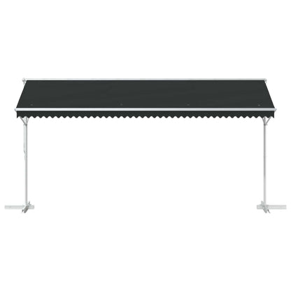 Free Standing Awning Anthracite 5 x 3 m Polyester