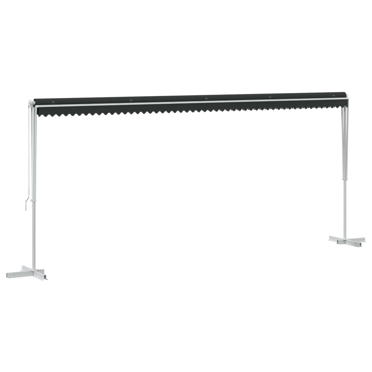 Free Standing Awning Anthracite 6 x 3 m Polyester
