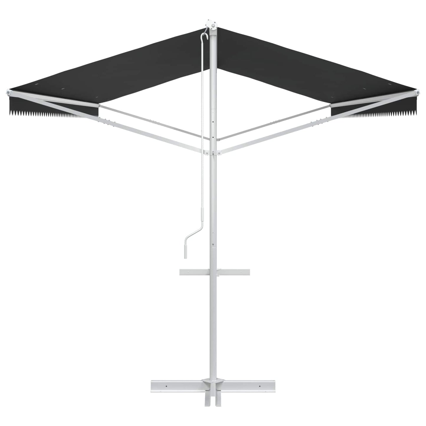 Free Standing Awning Anthracite 6 x 3 m Polyester