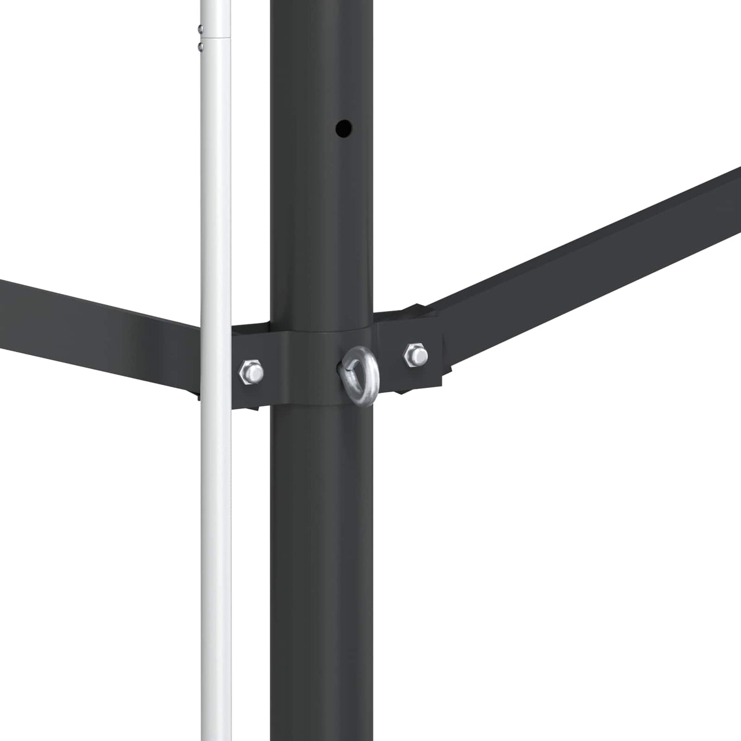 Free Standing Awning Grey 6 x 3 m Polyester