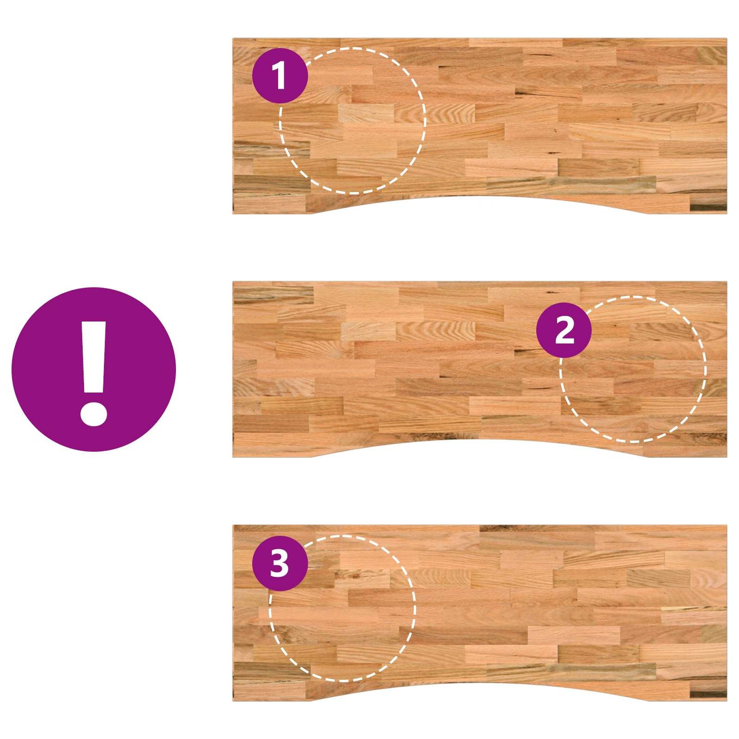 Desk Black and Light Brown 140 x 60 cm Solid Oak Wood