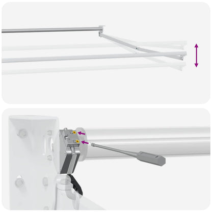 Electric Retractable Awning Sand 3.5 x 2 m