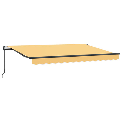 Retractable Awning Sand 3.5 x 2 m Fabric