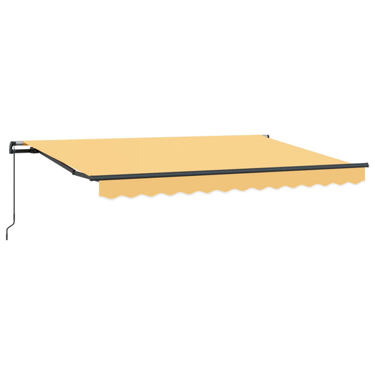Retractable Awning Sand 3.5 x 2 m Fabric