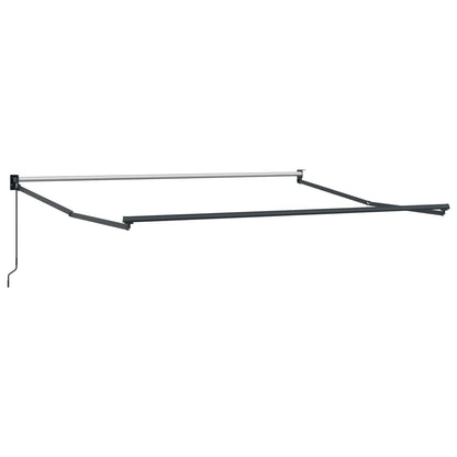 Retractable Awning Taupe 4 x 2 m 100% Polyester and Aluminium