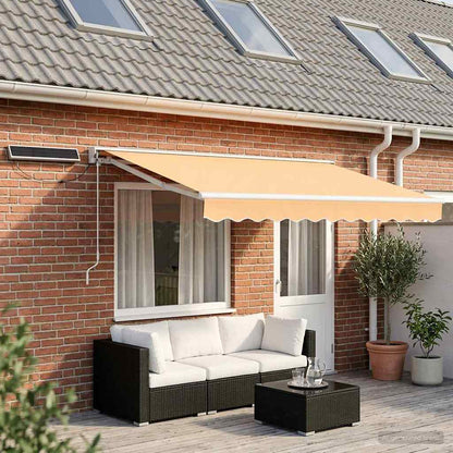 Electric Retractable Awning Sand 5 x 3 m