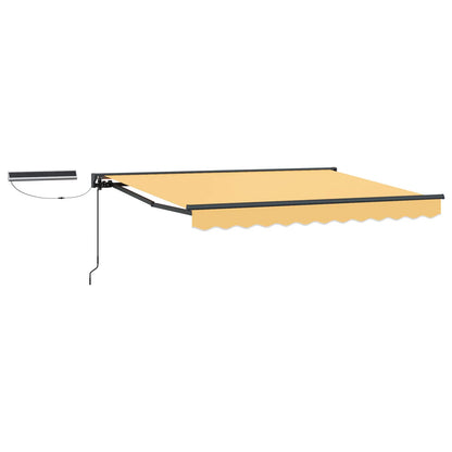 Electric Retractable Awning Sand 3.5 x 2.5 m