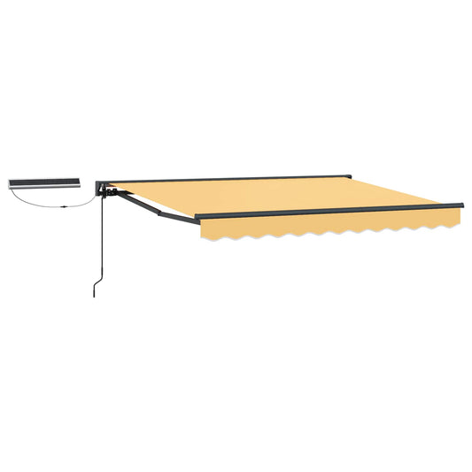 Electric Retractable Awning Sand 3.5 x 2.5 m