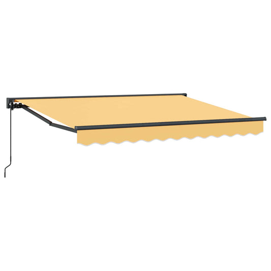 Manual Retractable Awning Sand 4 x 3.5 m