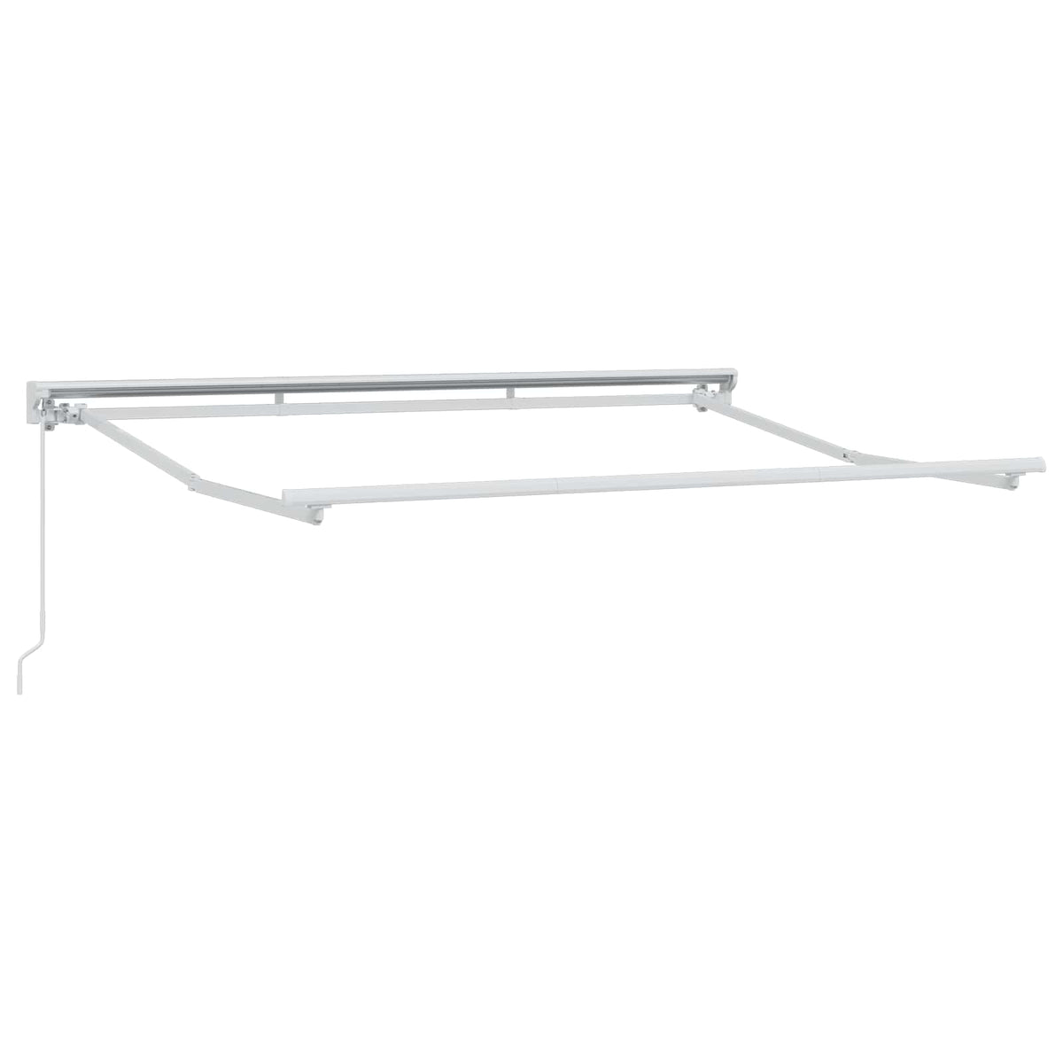 Manual Retractable Awning Sand 5 x 3 m Polyester and Aluminium