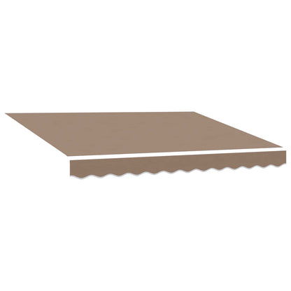 Electric Retractable Awning Taupe 5 x 3.5 m